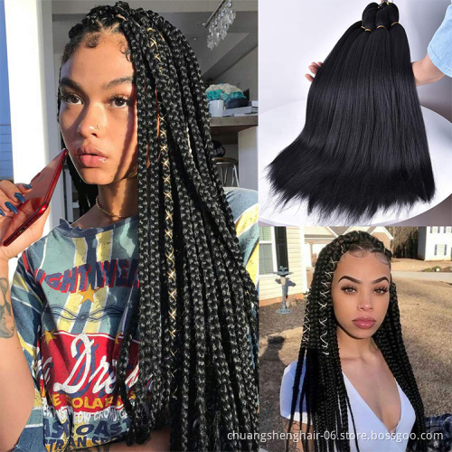 wholesale Hot Selling synthetic hair bundle Jumbo Ombre ez braid hair expression braid pre stretched braiding crochet hair